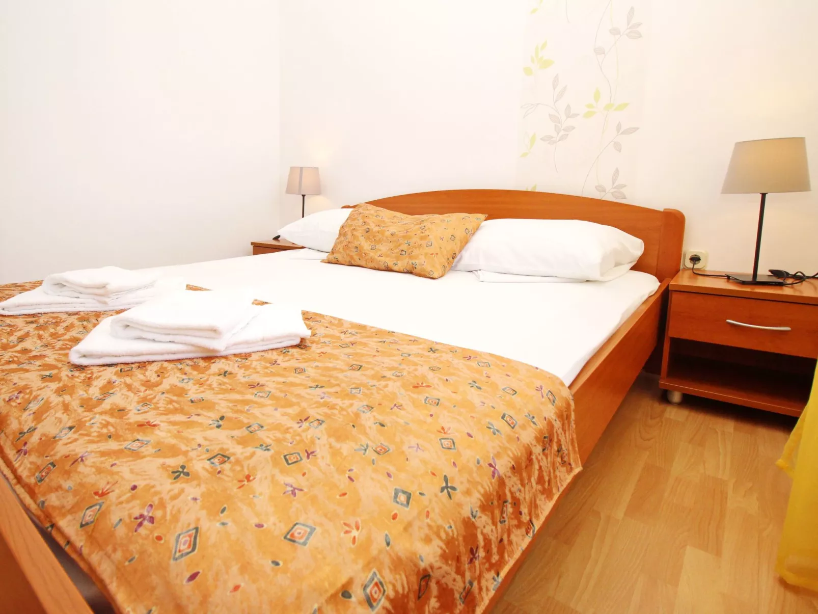 In Baška mit Eigenem Balkon-Binnen