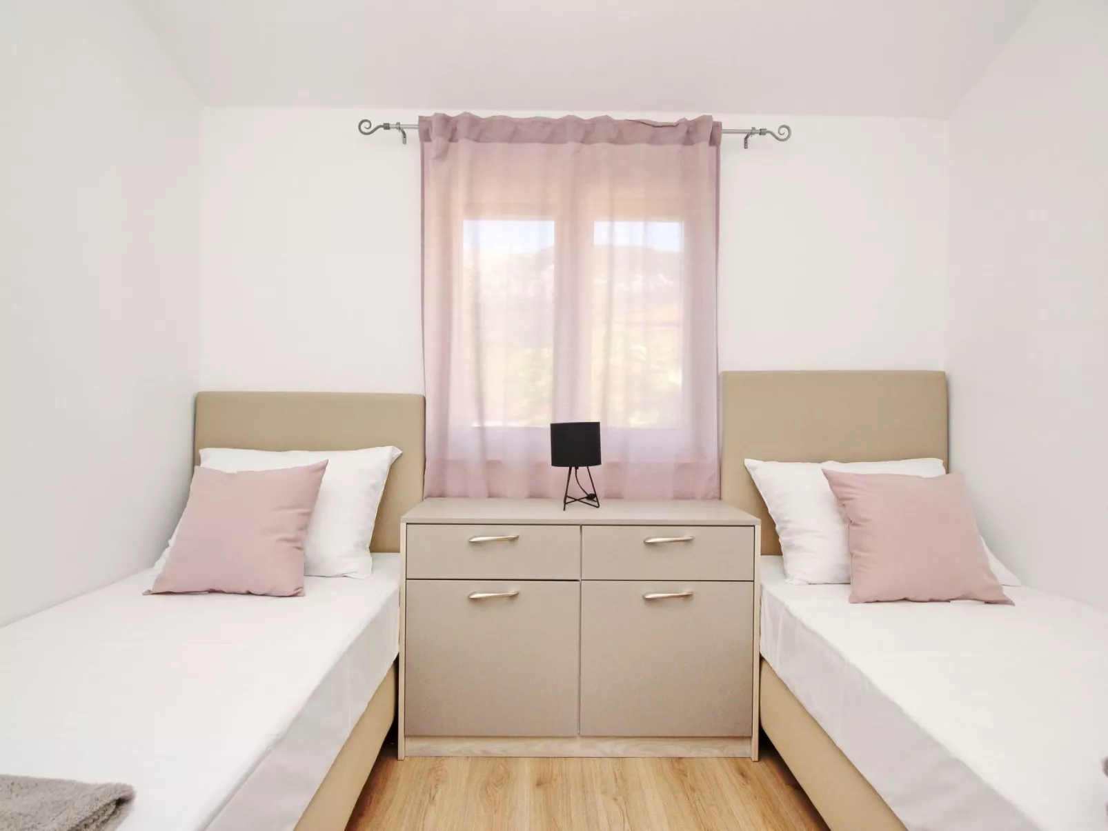 In Baška mit Eigenem Balkon-Binnen