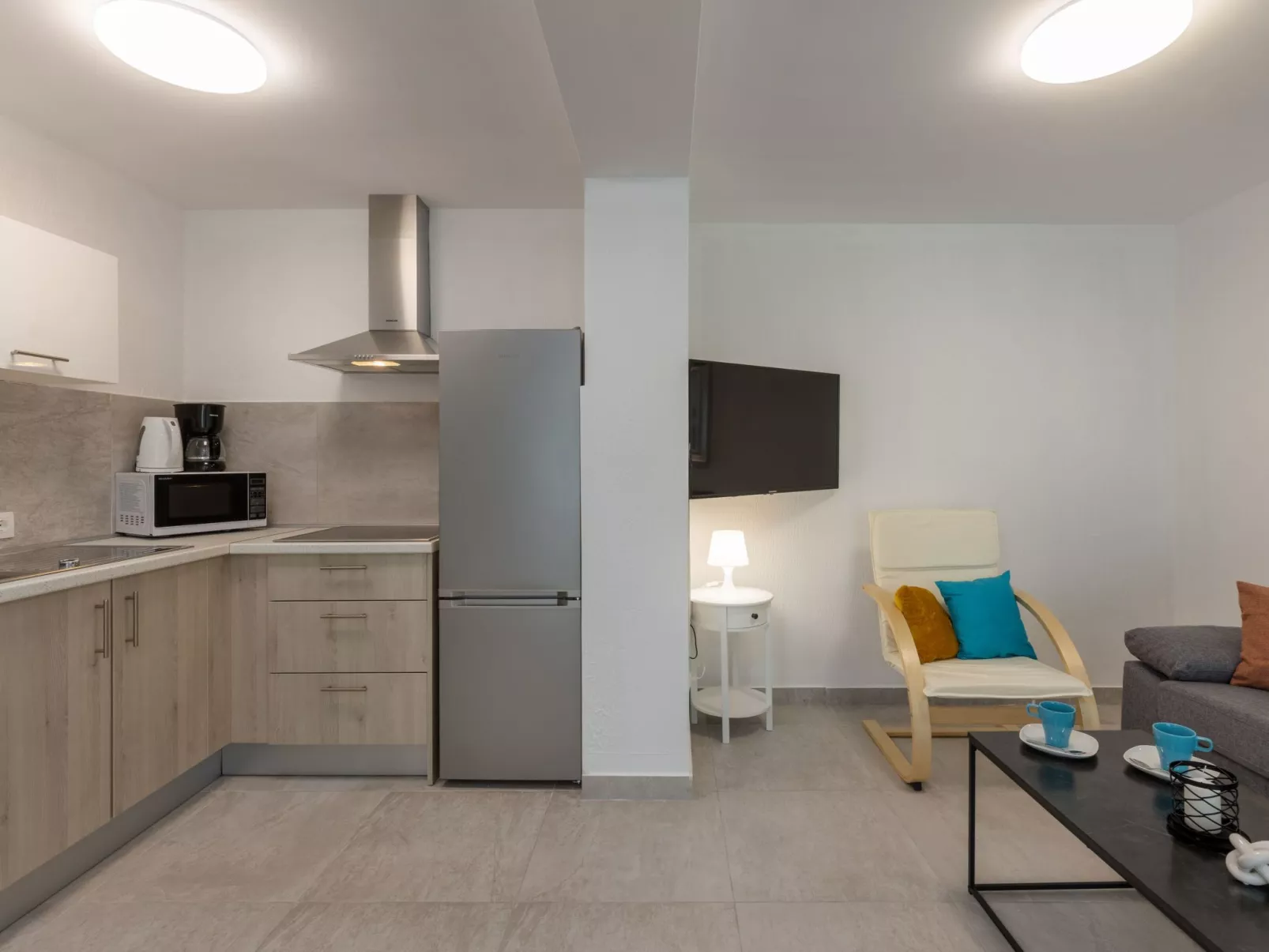 Modernes Apartment in Crikvenica mit Gemeinschaftspool