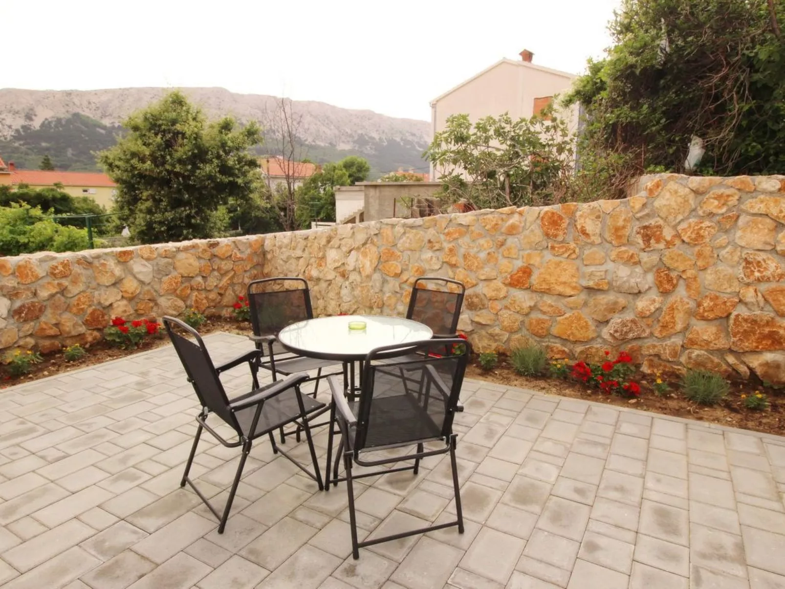 Appartement in Baška mit Eigener Terrasse