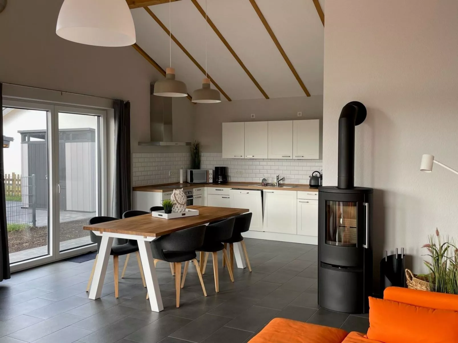 G1 Eingezäuntes Haus mit Kamin in Eckwarderhörne-Binnen