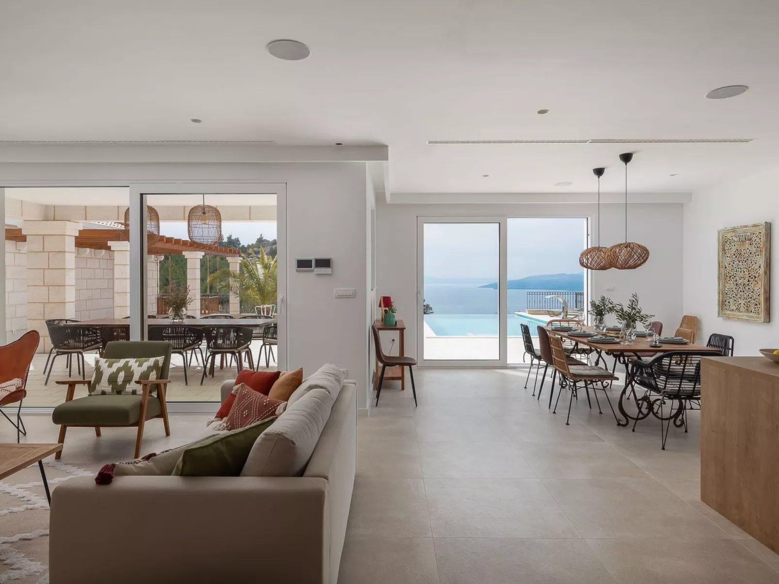 Villa Vespera mit atemberaubender Aussicht-Binnen