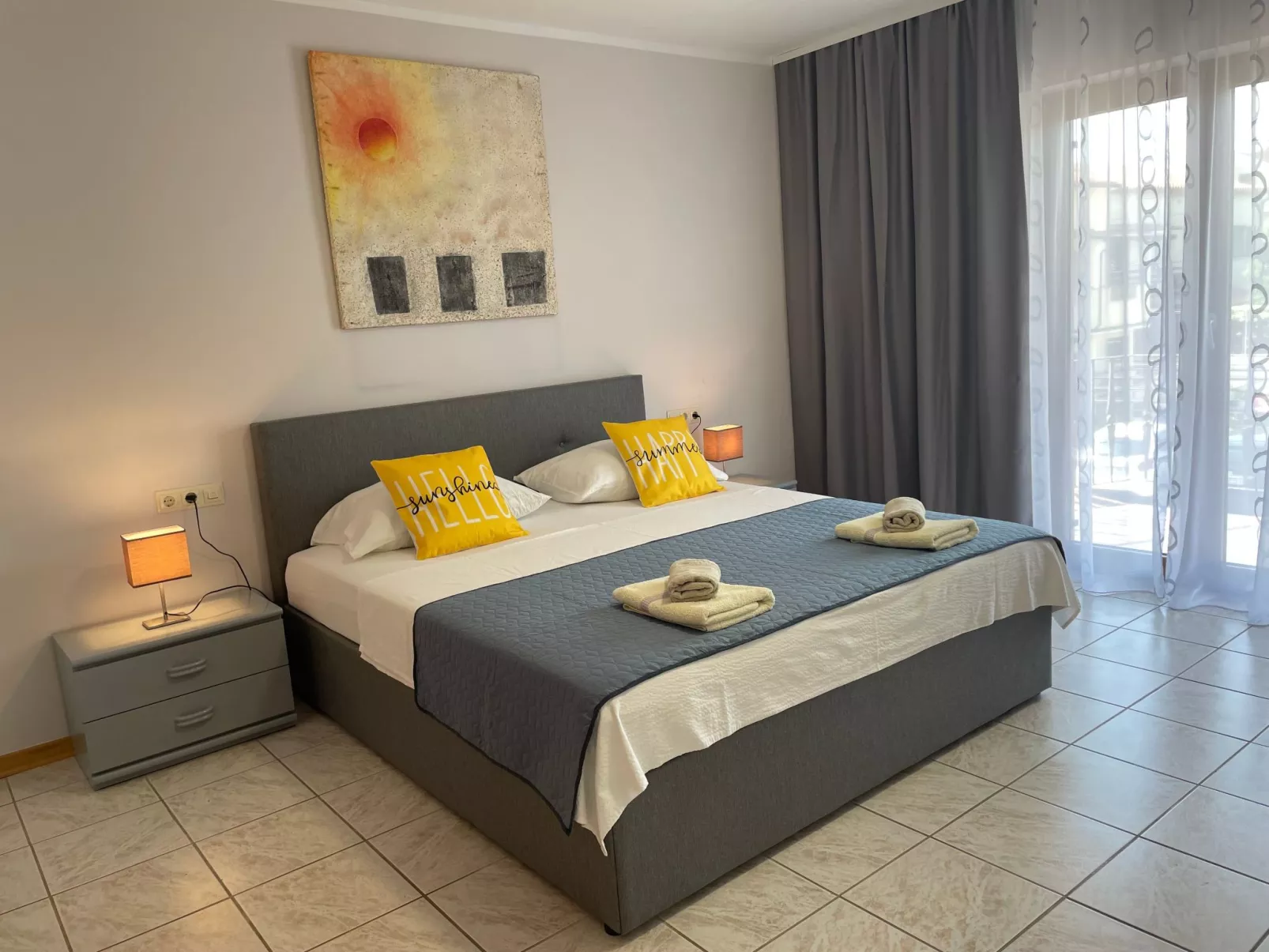 Appartement mit zwei Terrassen mit Meerblick-Binnen