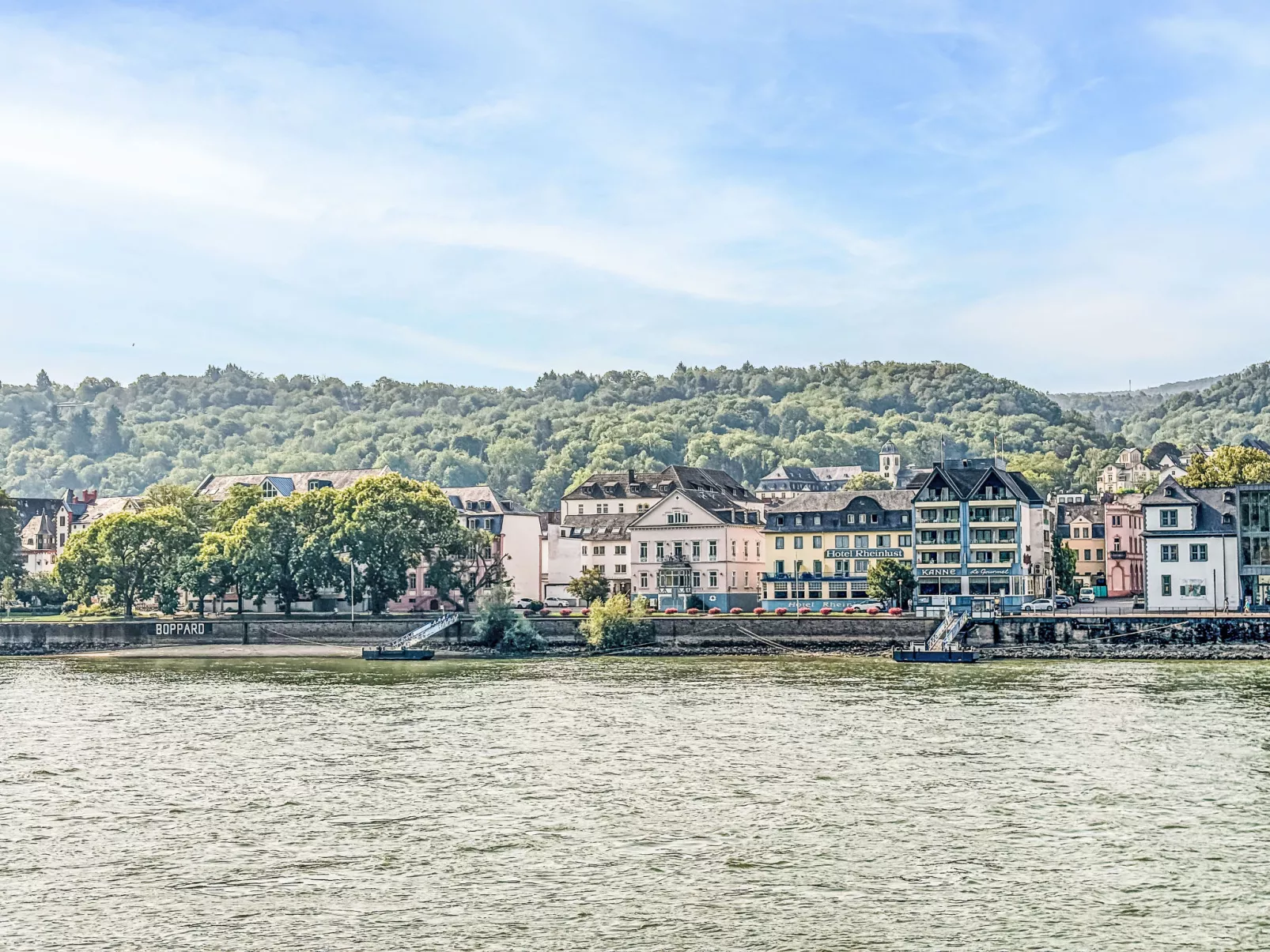 Moderne Wohnung mit Parkplatz und Rheinblick-Omgeving