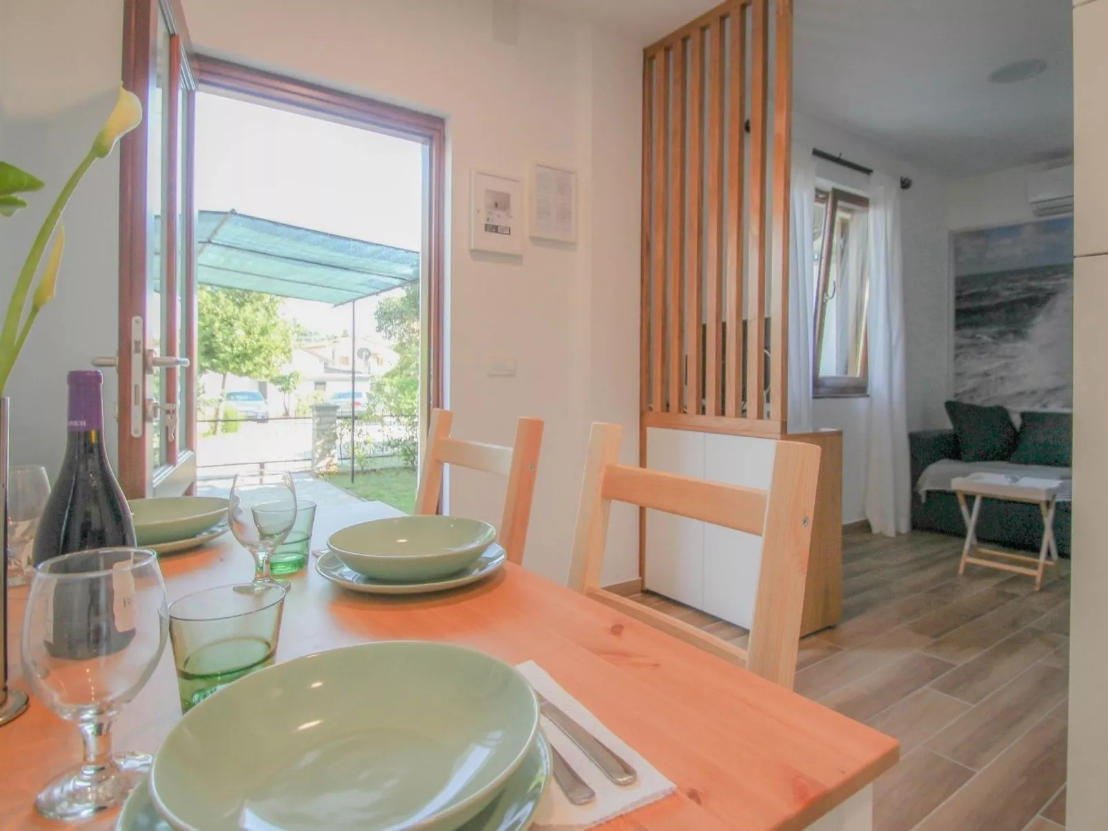 Studio-App mit Terrasse für 2 Personen-Binnen