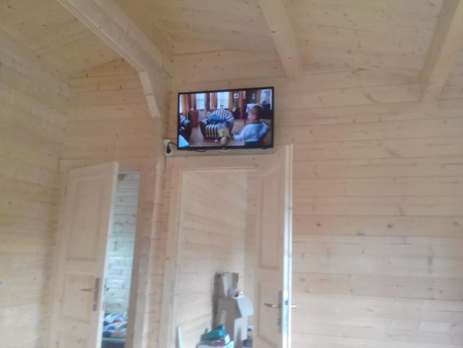 Blockhaus mit eigenem See