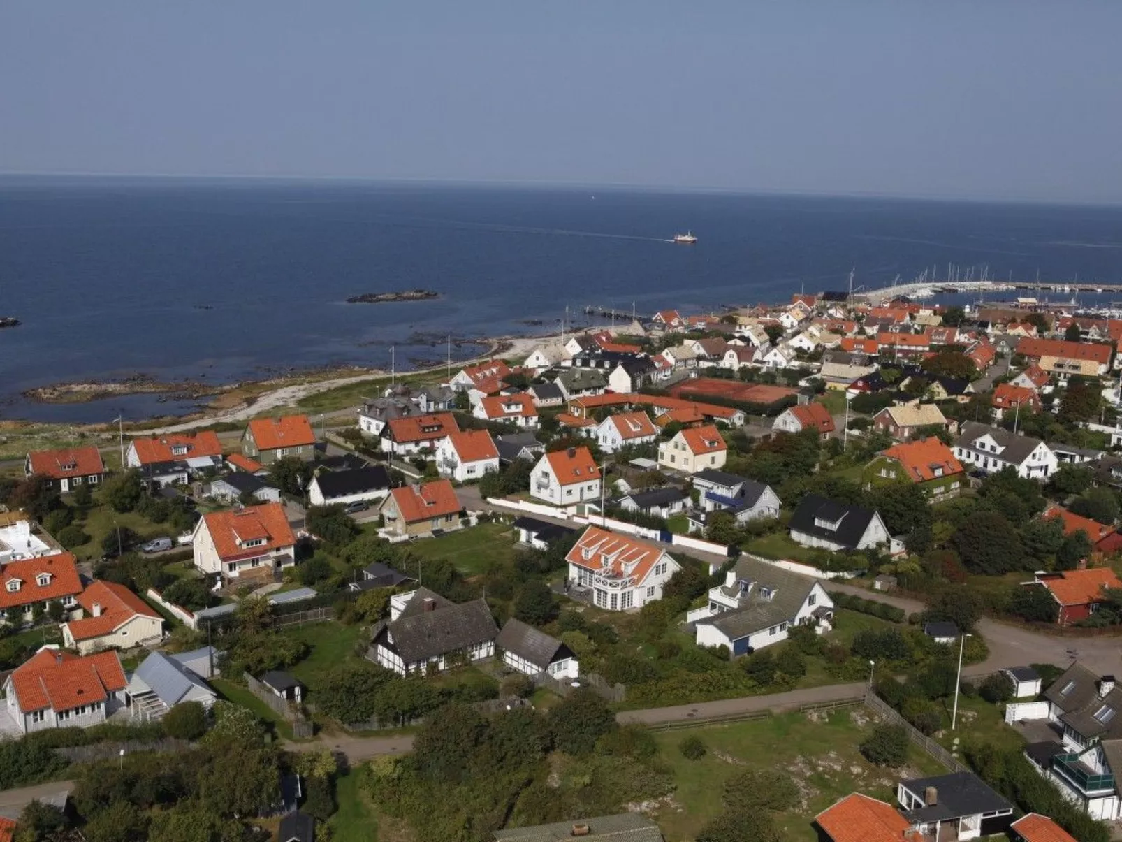 "Torekov" mit Blick auf das Wasser