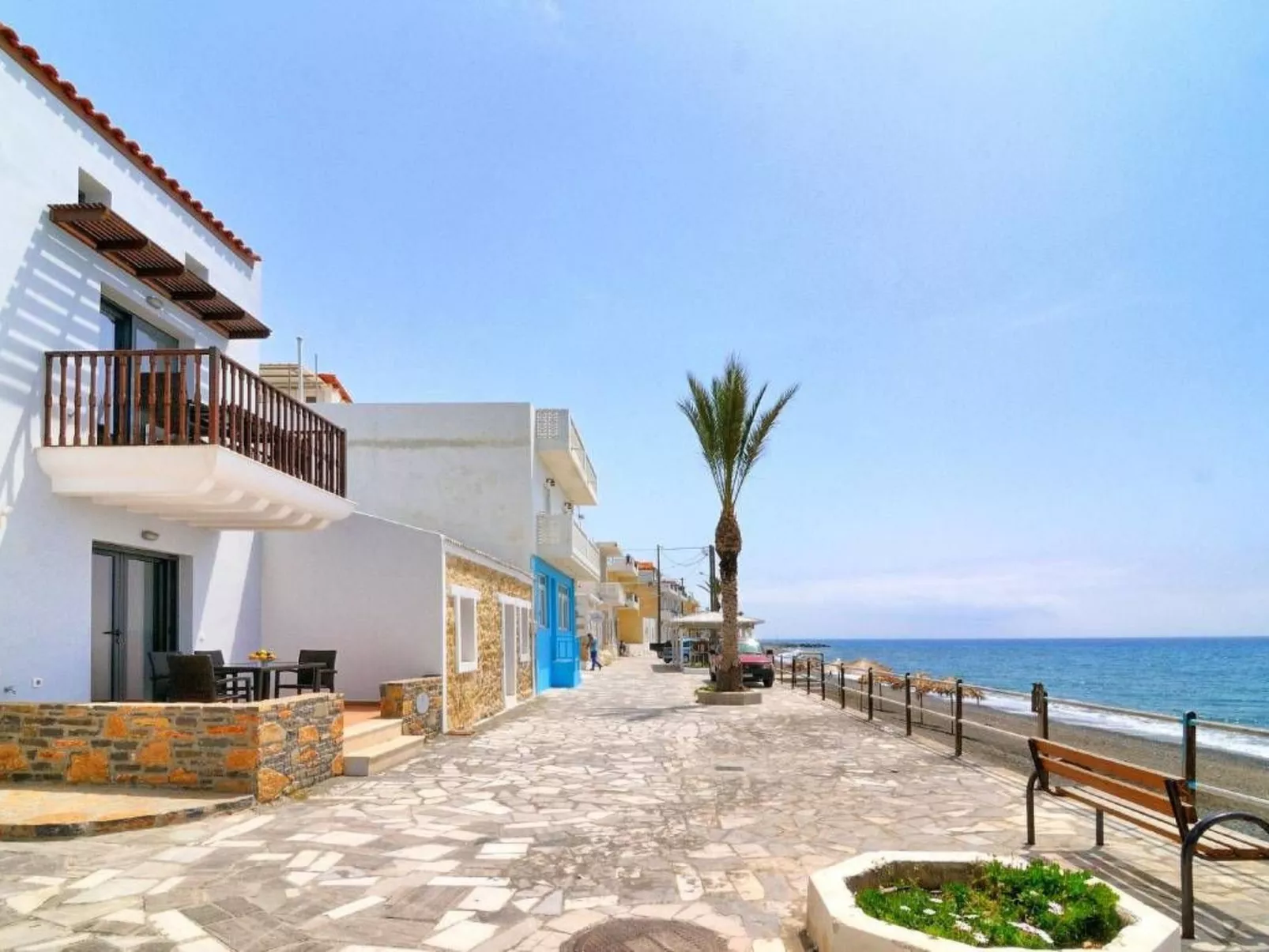 Myrtos Mare Familiensuite-Buiten