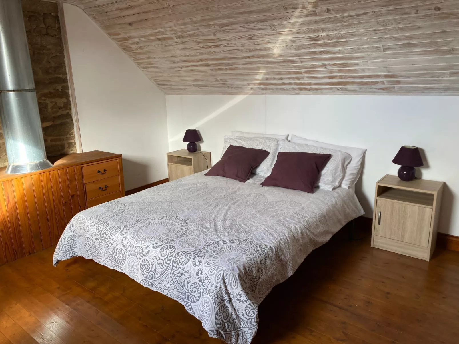 Gite - typisch bretonisches Bauernhaus mit Pool-Binnen