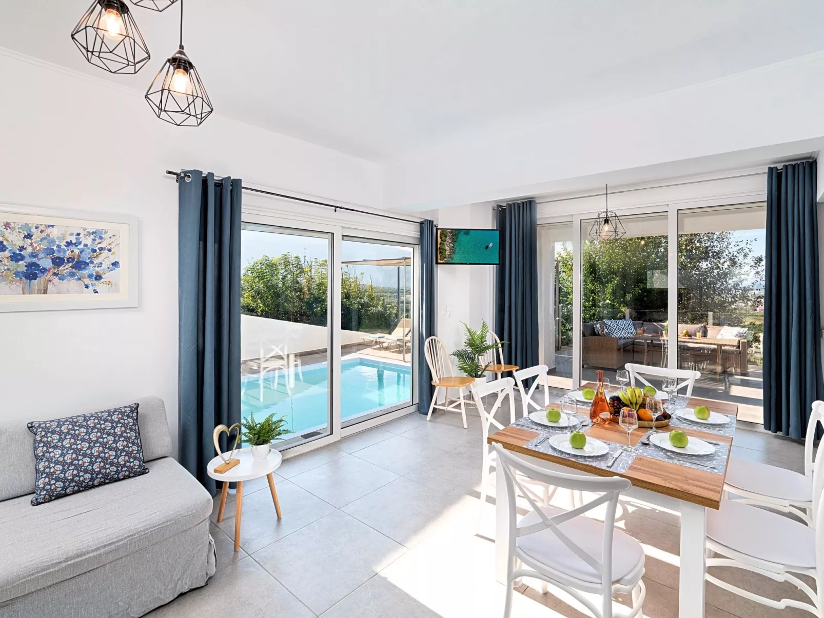 "Cretan Sunset" mit eigenem Pool-Binnen