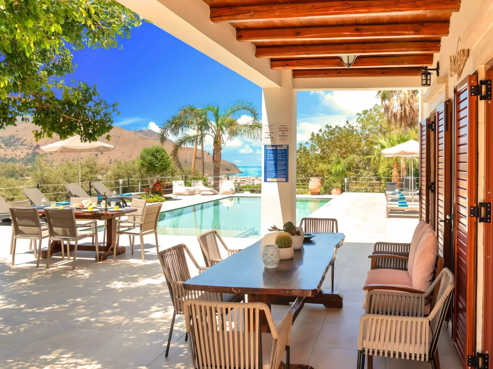 Villa "Cretan Dream" mit privatem Pool-Buiten