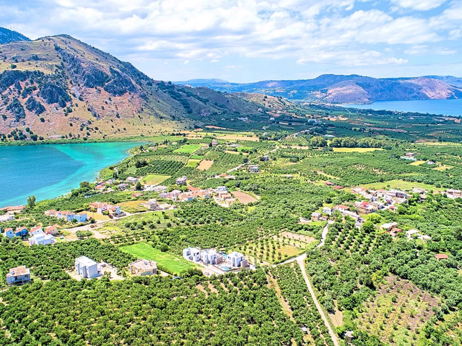 Cretan Sunrise Villa Heated Pool-Buiten