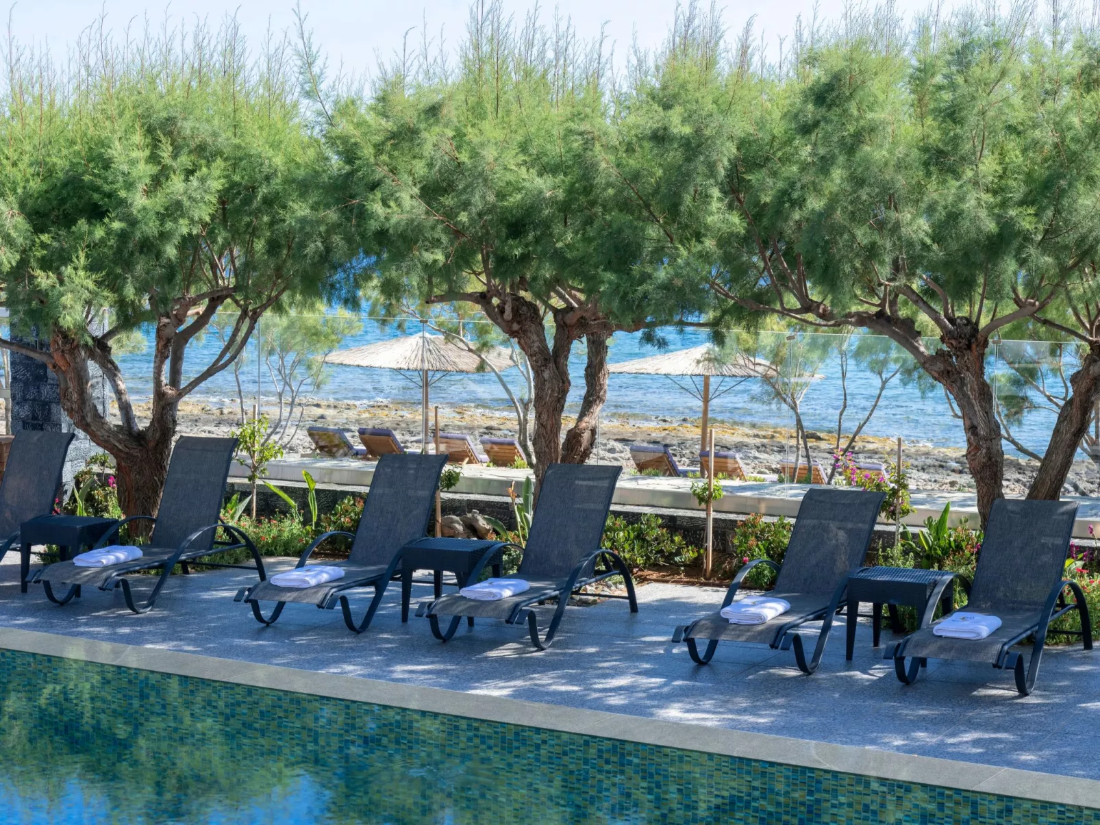 Ferienvilla "Jupiter Views" mit Infinity Pool-Buiten