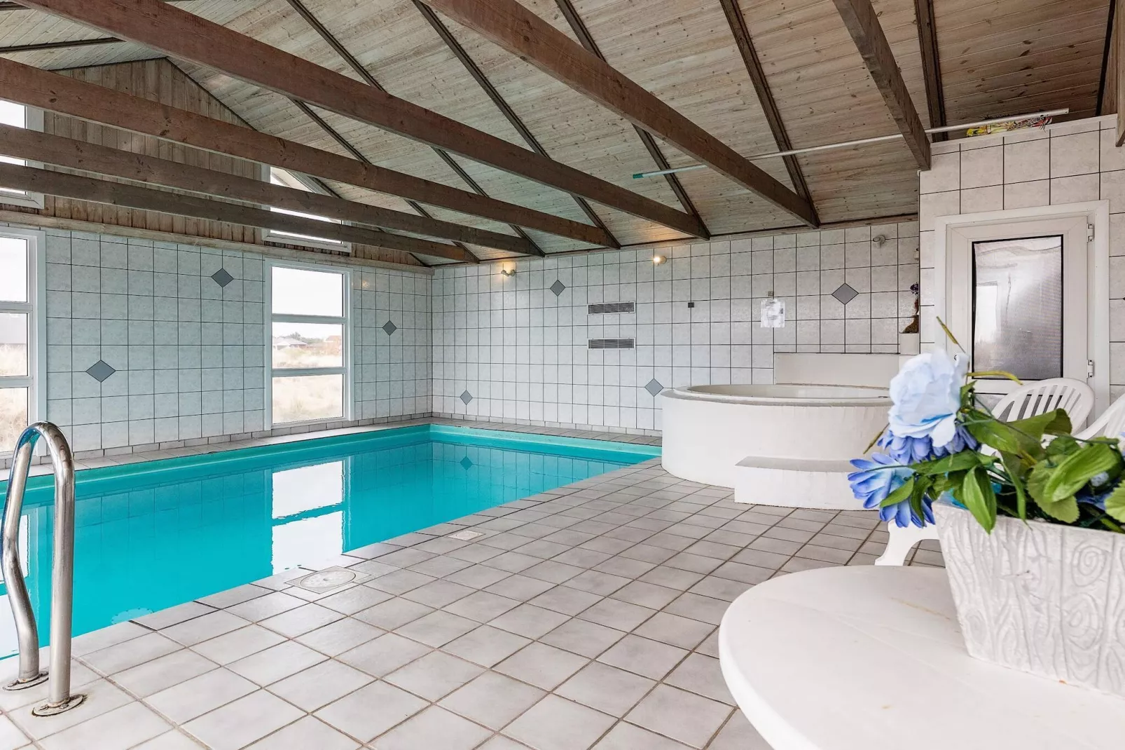 8 persoons vakantie huis in Blåvand-By Traum-Zwembad