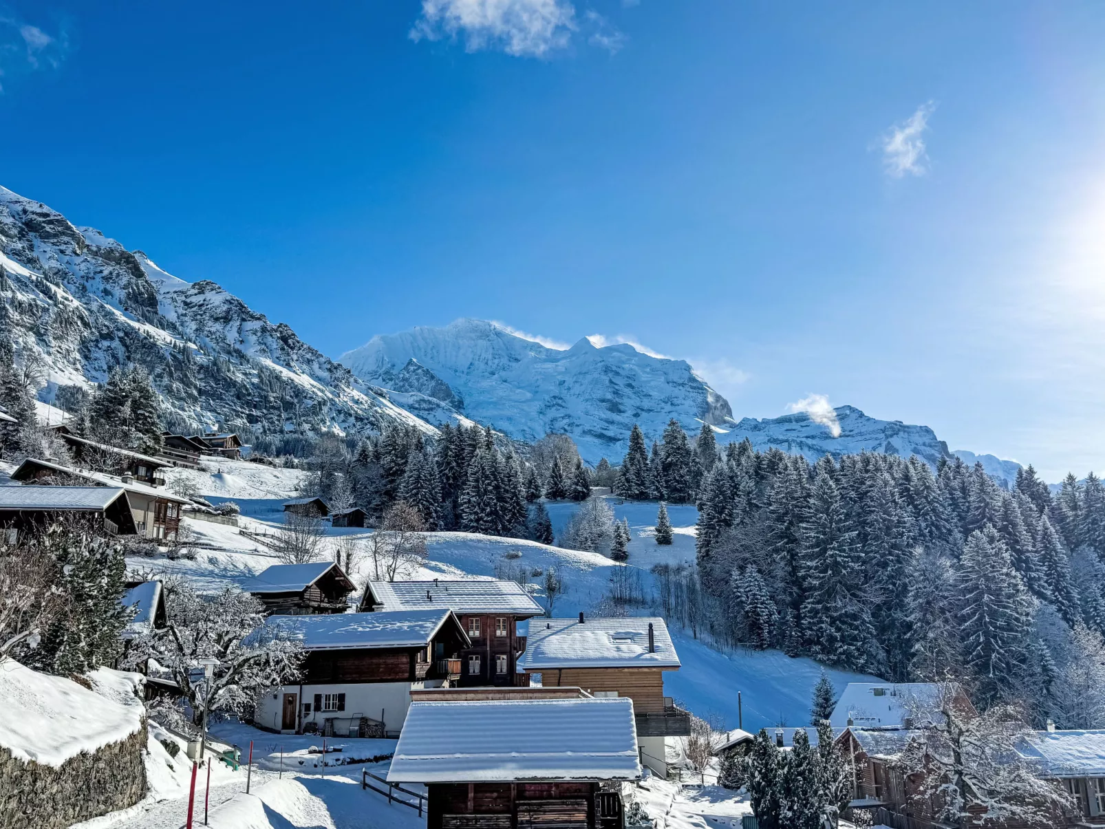 Jungfrau a d Ledi - Omgeving