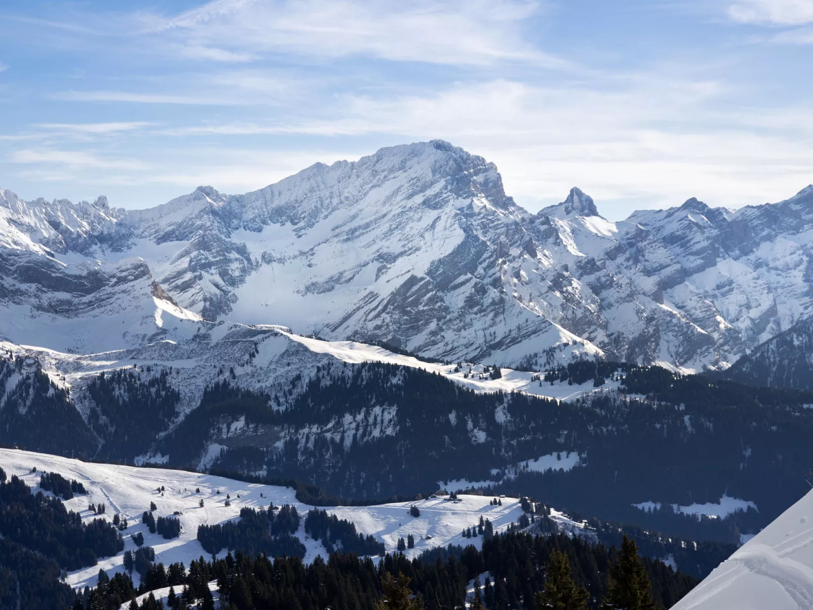 Chalet Les Rochers Blancs-Omgeving