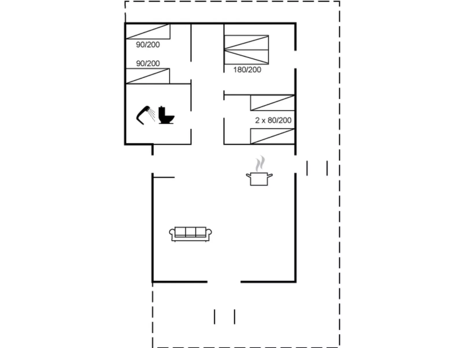 "Leefke" - 300m from the sea