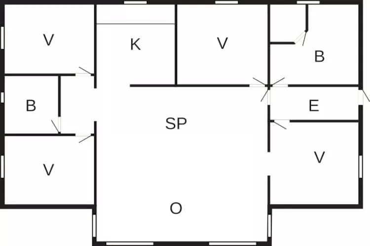 8 persoons vakantie huis in Hals-By Traum-Plattegrond