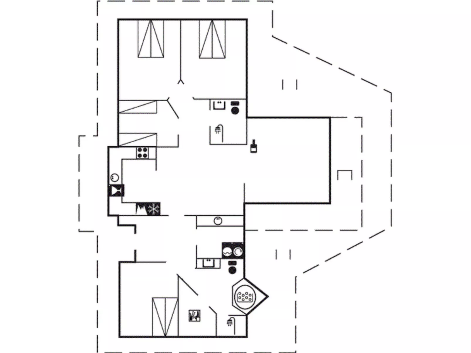 "Thrugils" - 800m from the sea