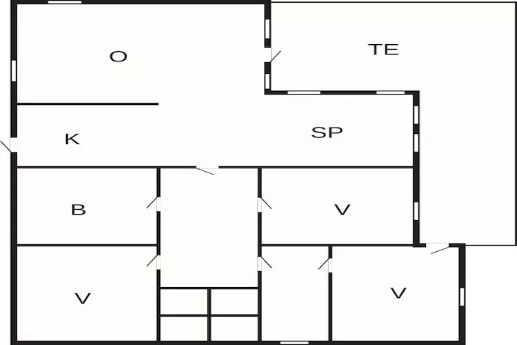 6 persoons vakantie huis in Brenderup Fyn-By Traum - Plattegrond