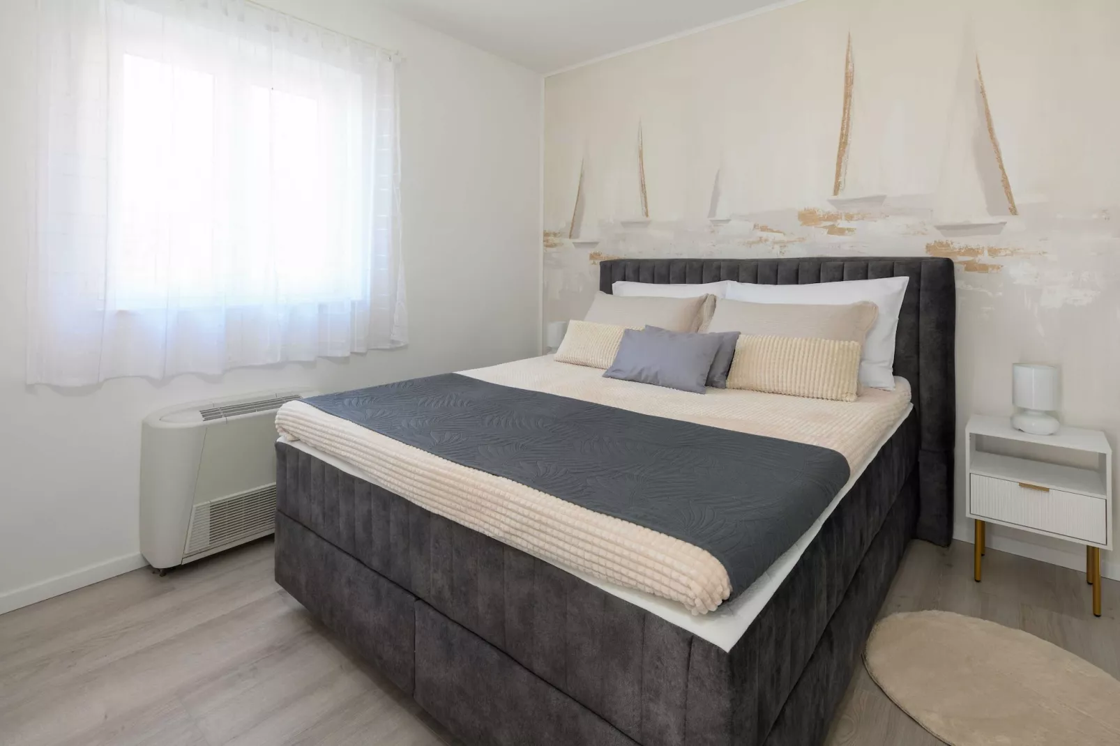 Villa Panorama Dubrovnik (A1) - Deluxe One Bedroom Apartment with Terrace and Sea View-Slaapkamer