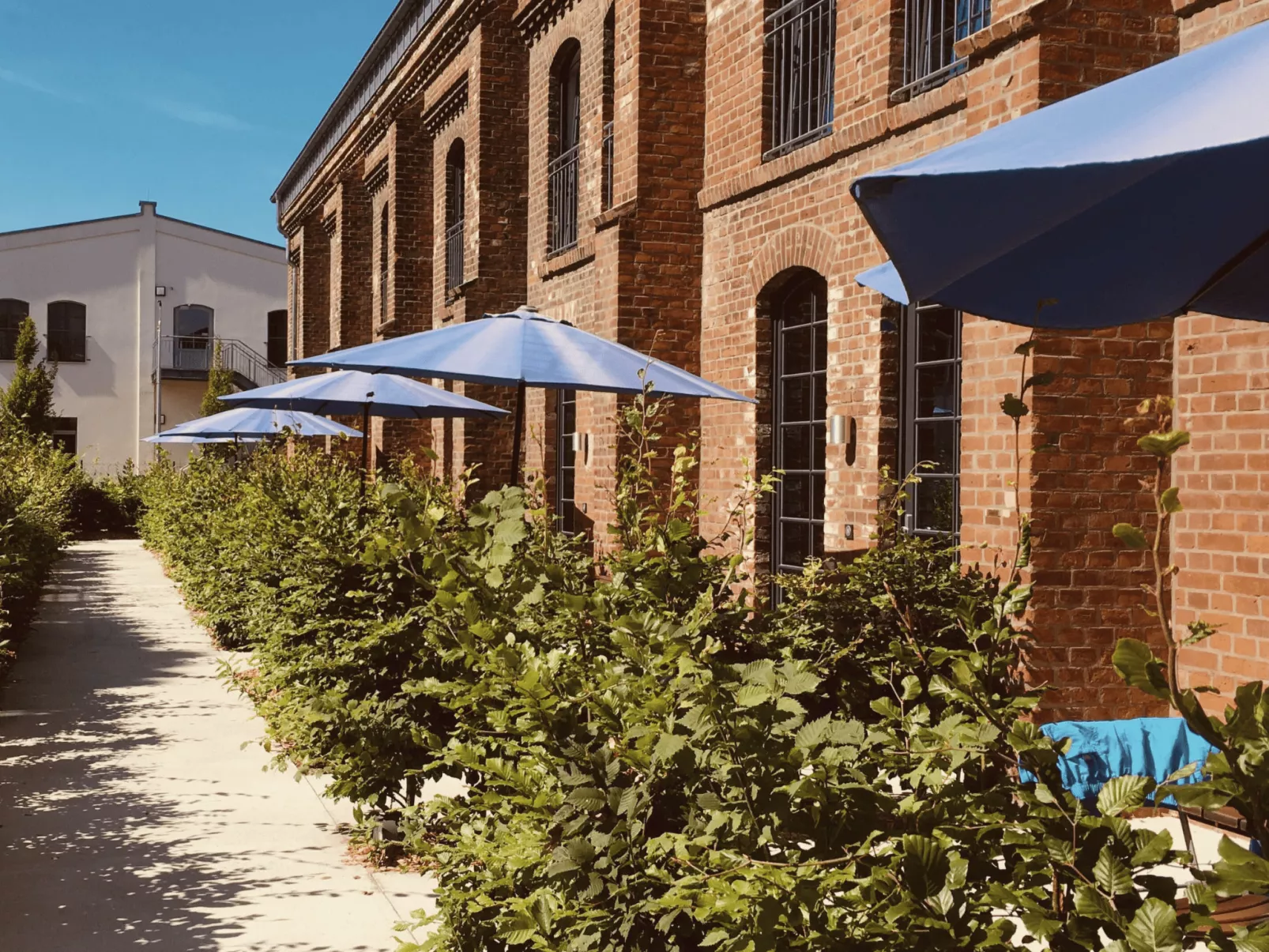 Appartement in Brandenburg An Der Havel mit Terrasse, Garten und Grill - Buiten