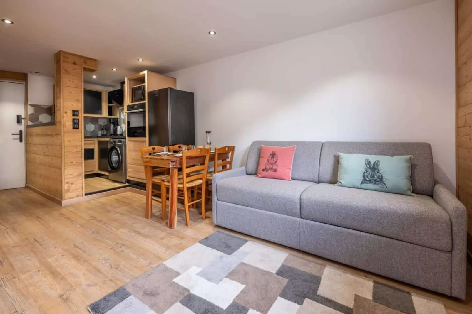 Appartement "chalet" avec parking vue imprenable