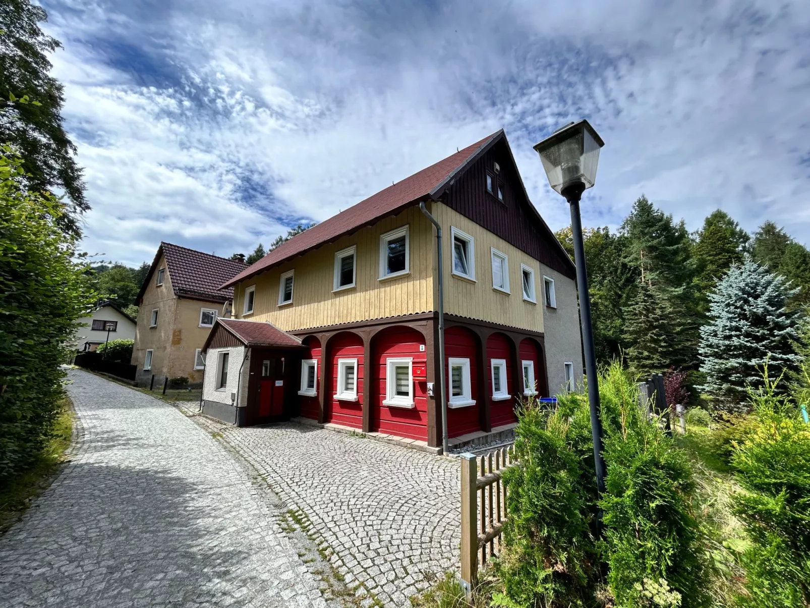 Waldferienhaus Dunja mit Sauna, Whirlpool, direkt am Waldrand, Kletterfelsen