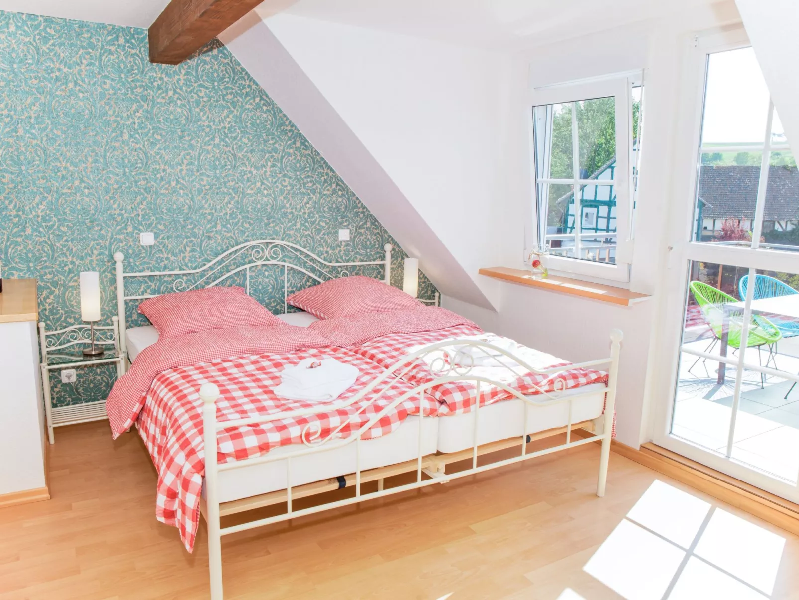 Maisonette-Ferienwohnung Rapunzel mit Dachterrasse