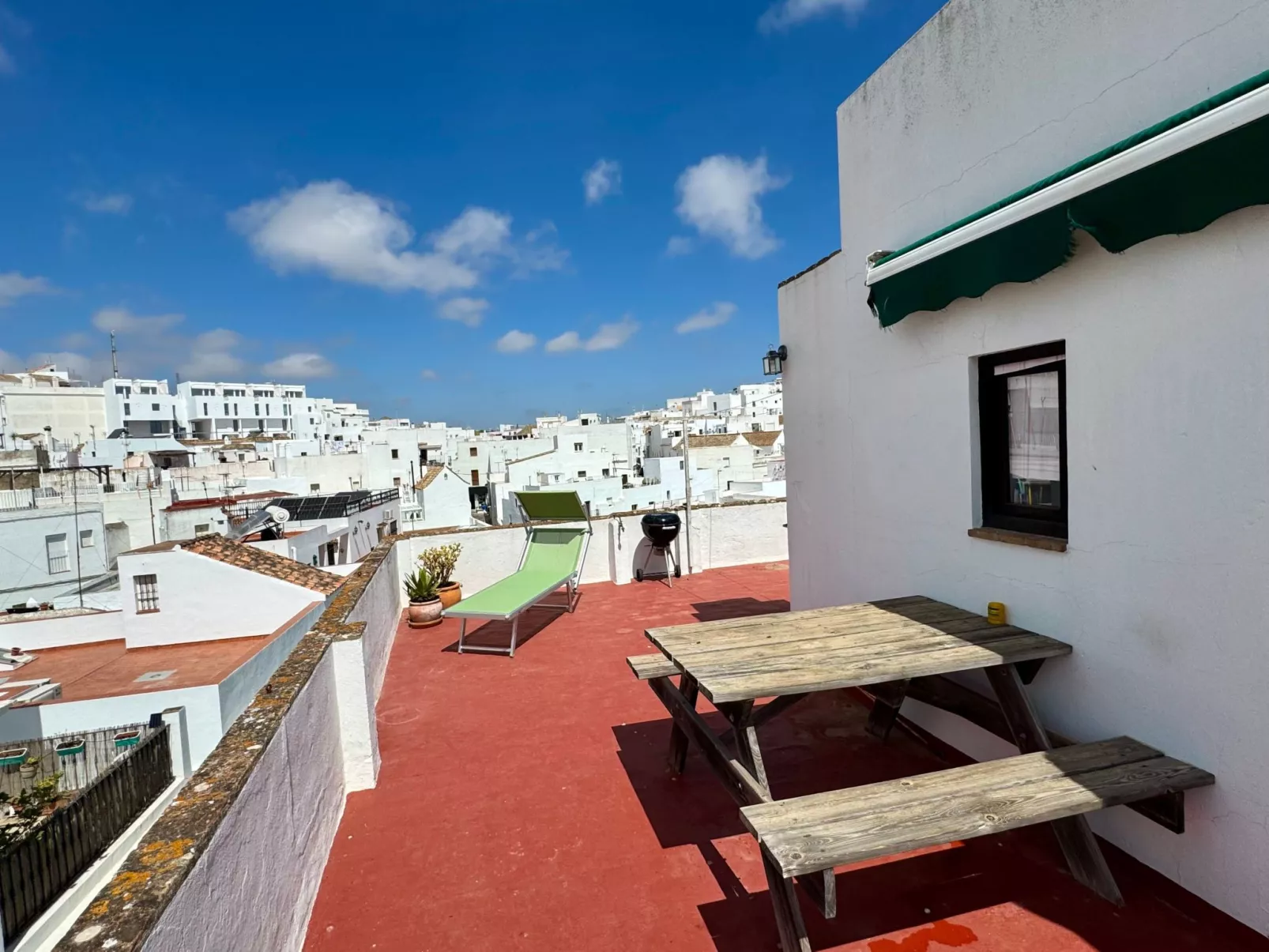 Wohnung mit großer Dachterrasse in Vejer