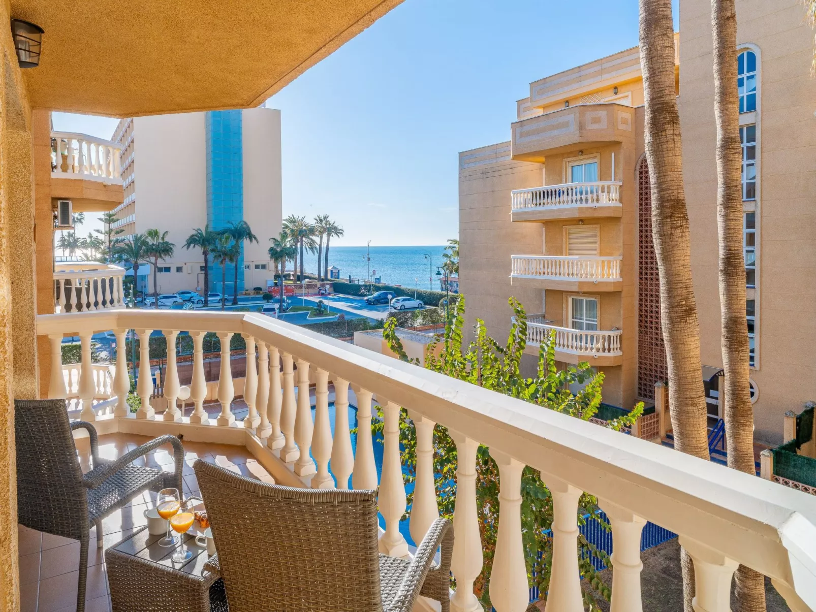 Strand, Golf, Guadalmar Málaga, in der Nähe des Flughafens