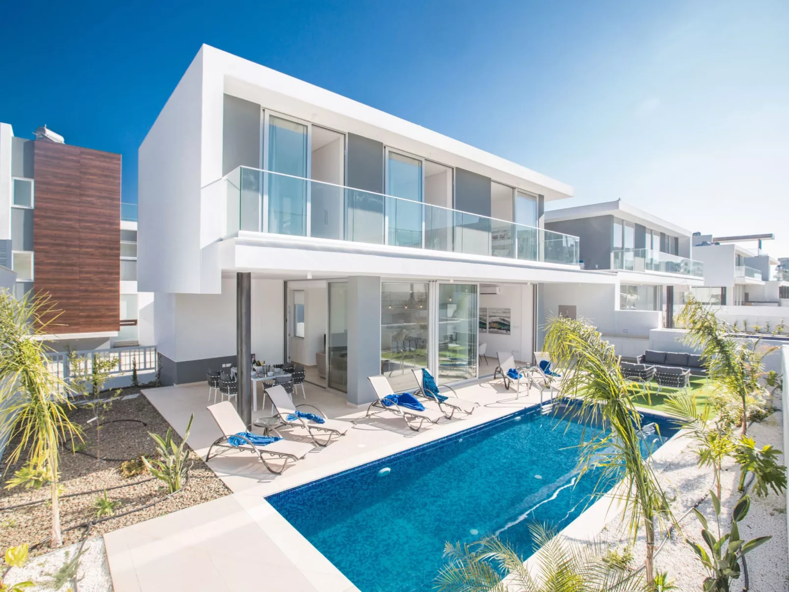 3-Schlafzimmer-Villa mit privatem Pool im Zentrum