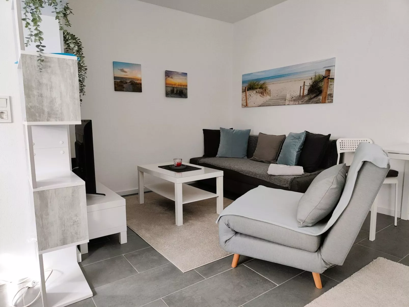 Studio-Wohnung "Heide2" mit Terrasse