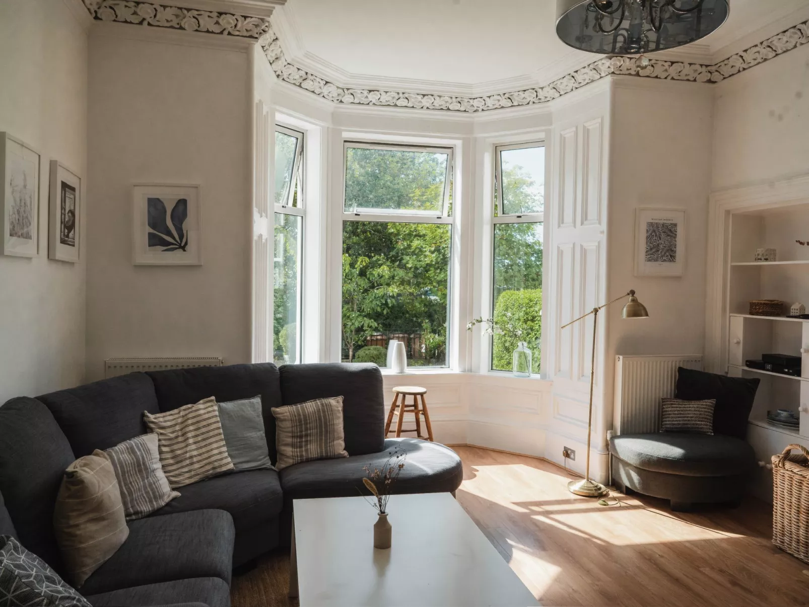 Viktorianische Villa mit Strandblick