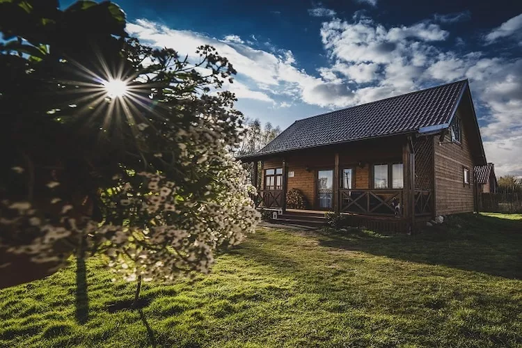 Domek wakacyjny VIP dla max 4 osób w Bałachach - Buitenlucht