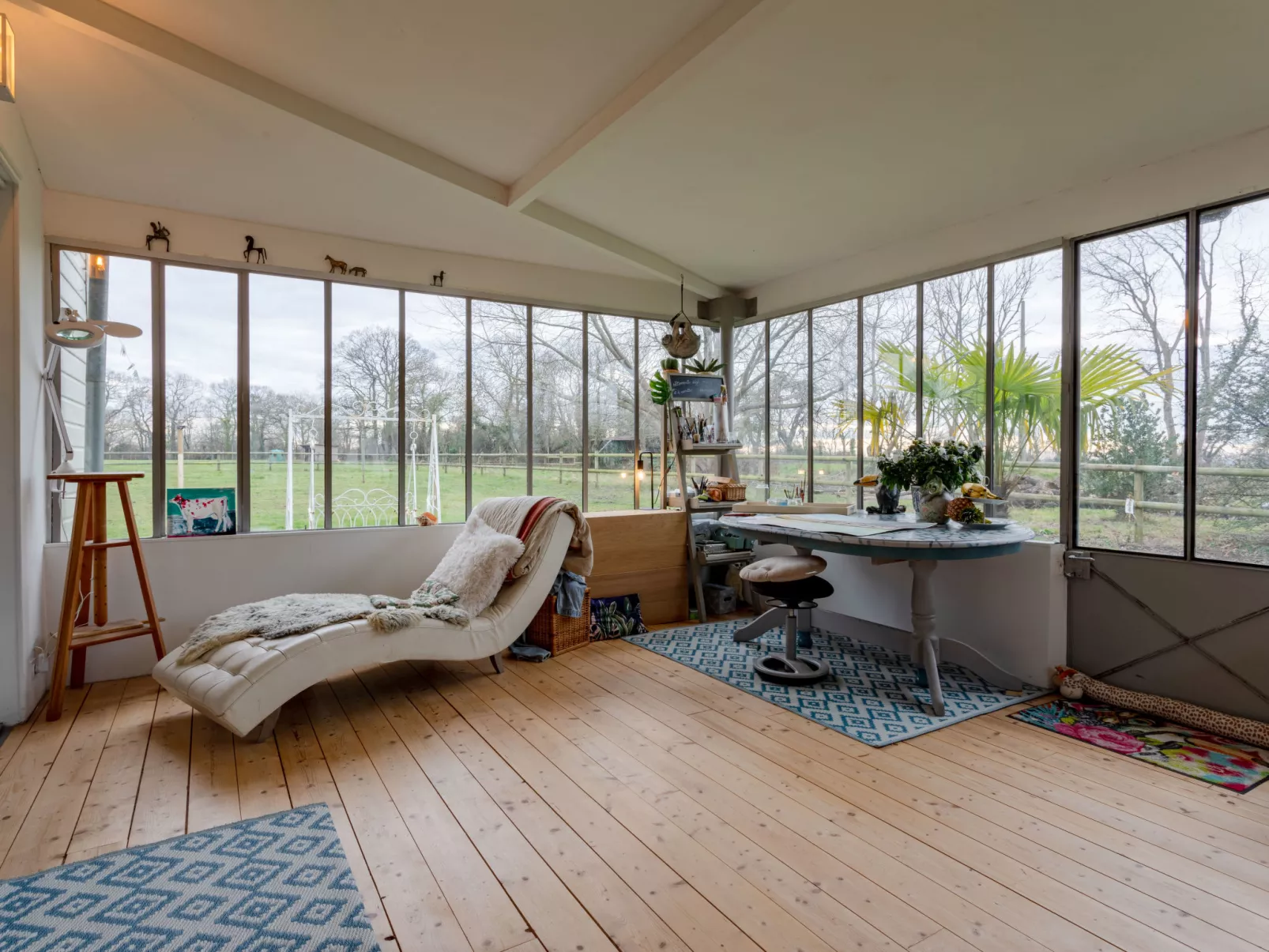 La maison du cavalier bleu