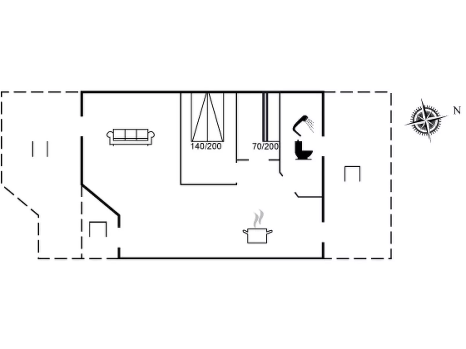 "Fortuna" - 200m from the sea