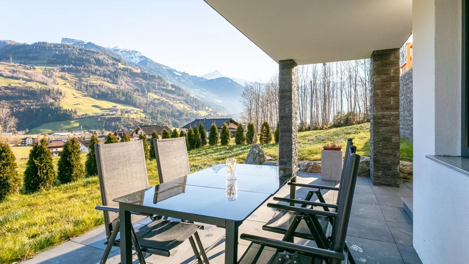 Appart Zell - Terrasbalkon