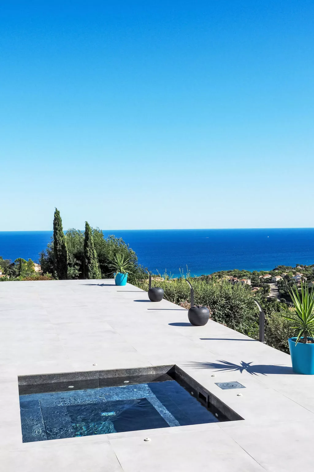 950m vom Meer, herrlicher MEERESBLICK, Pool, Jac-Buiten