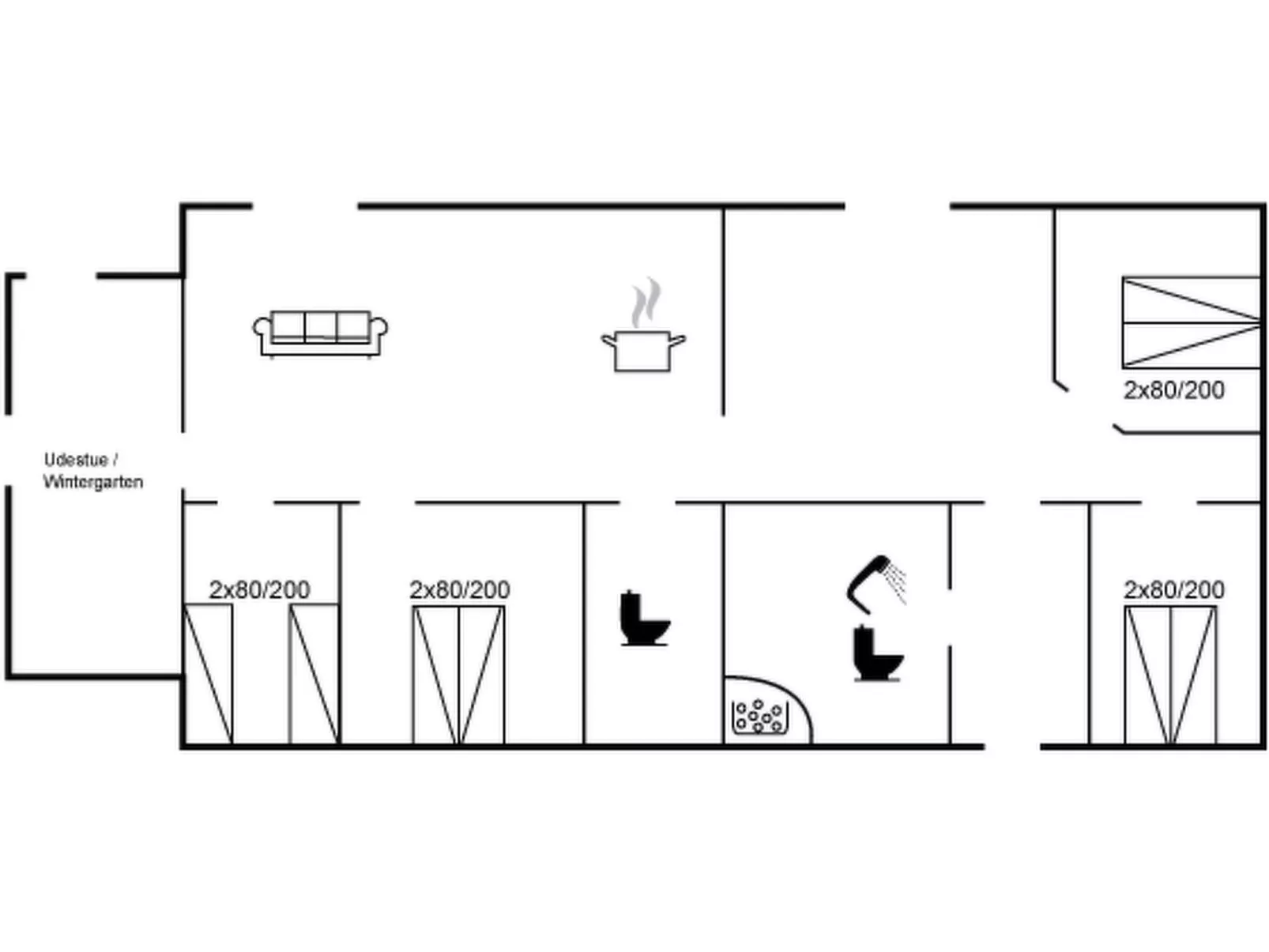 "Galia" - 2.5km from the sea