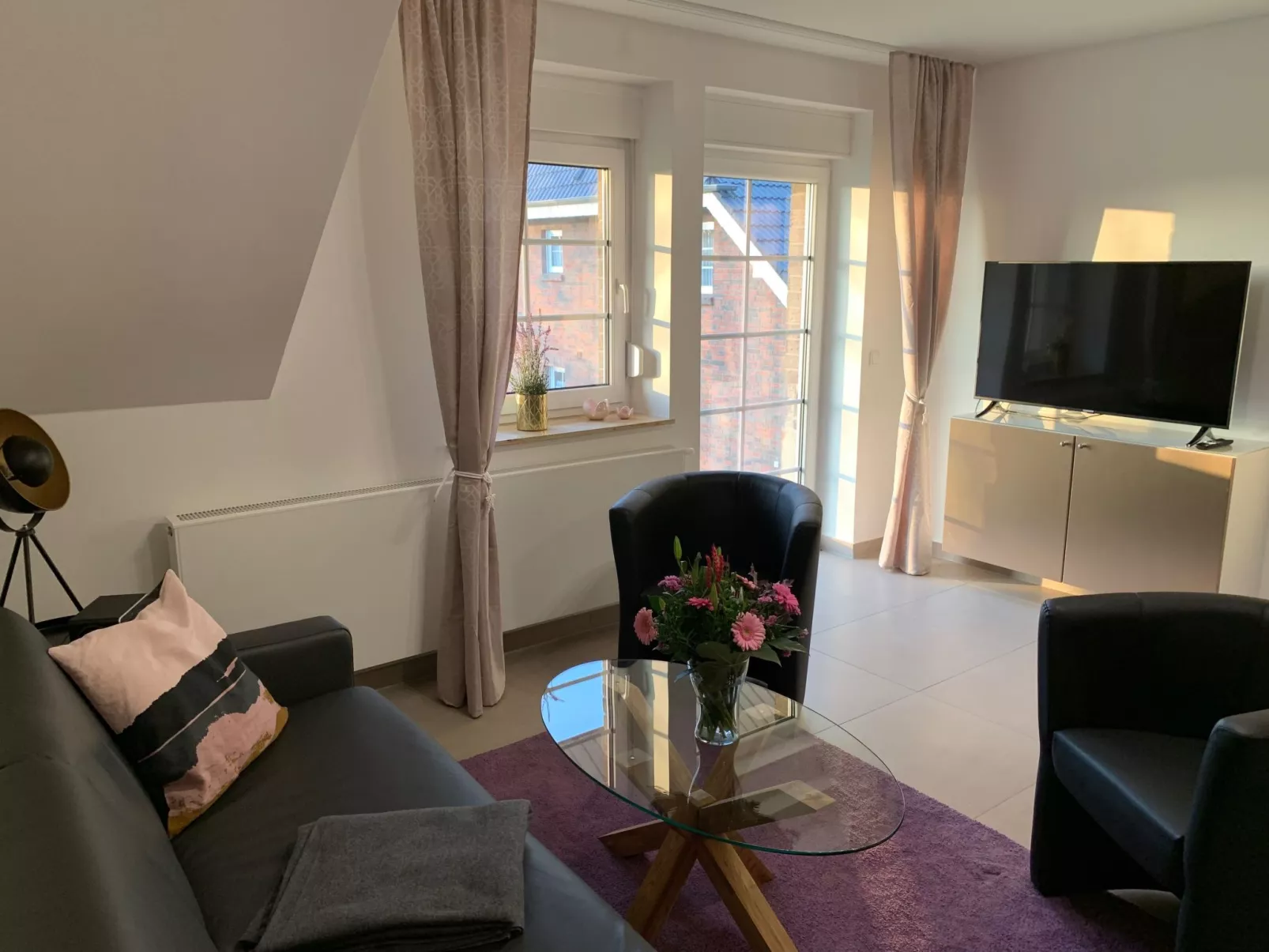 Appartement mit Balkon