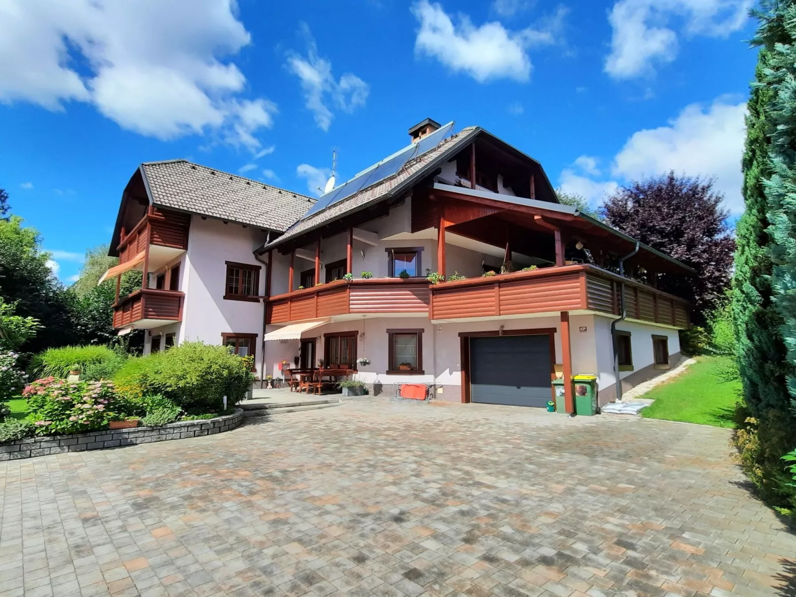 Mit eigenem Garten und Terrasse