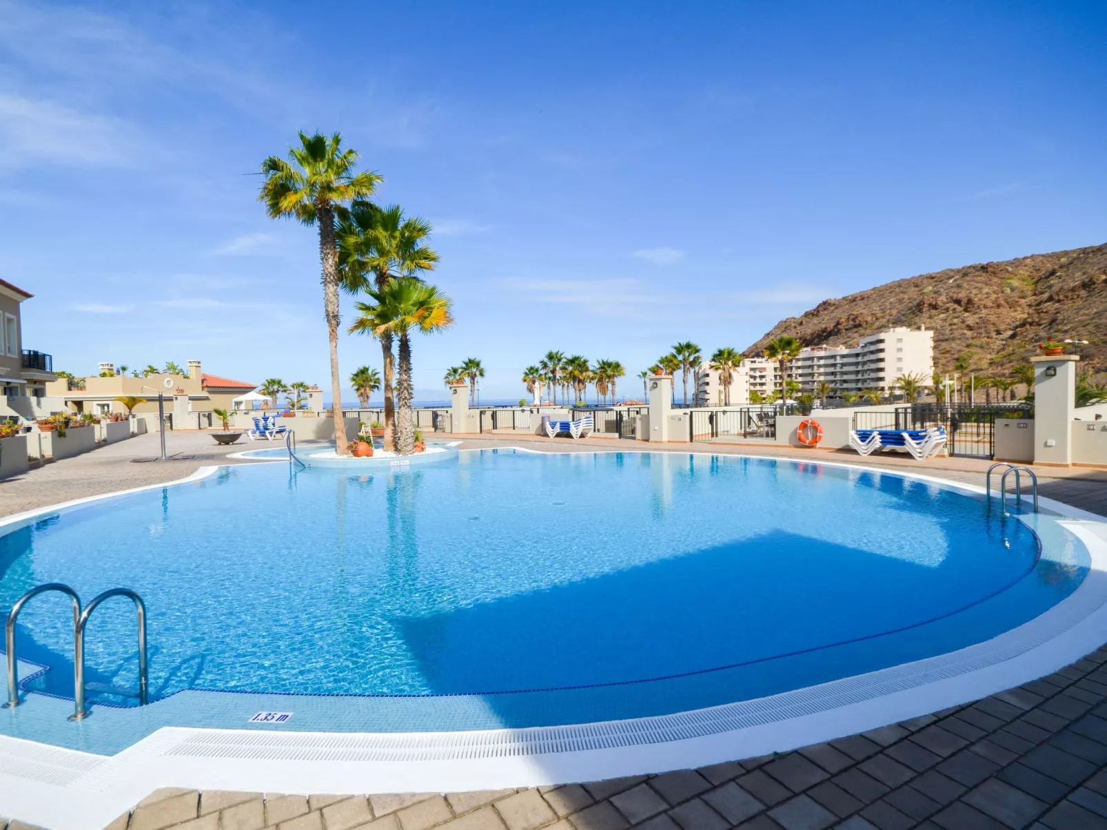 Wohnung in Palm-Mar mit Großer Terrasse und Meerblick