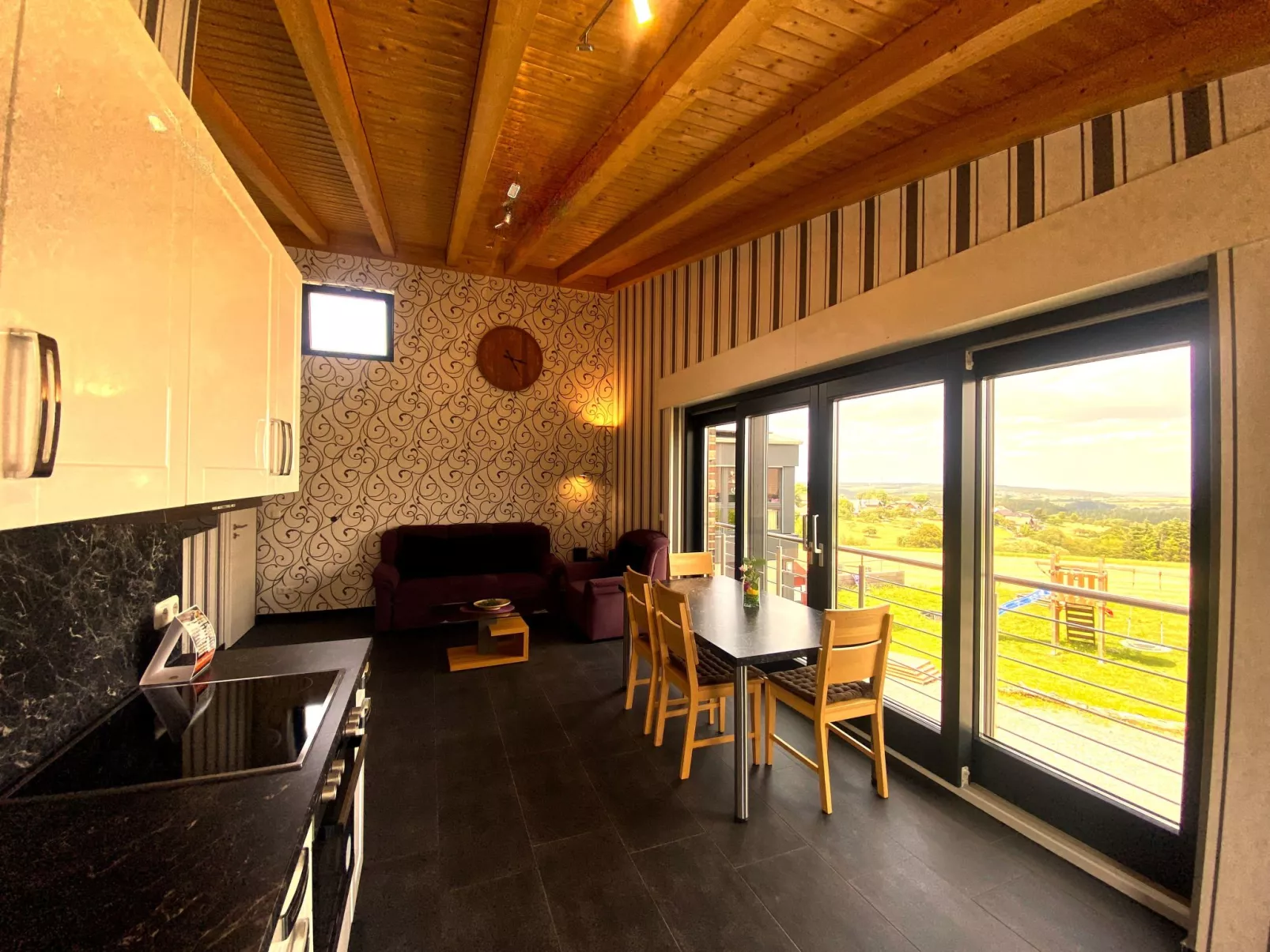 Wohnung in Schmidt mit Grill und Garten