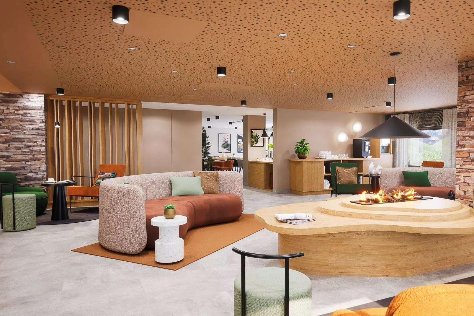 Le Mont d'Auron 3-Parkfaciliteiten
