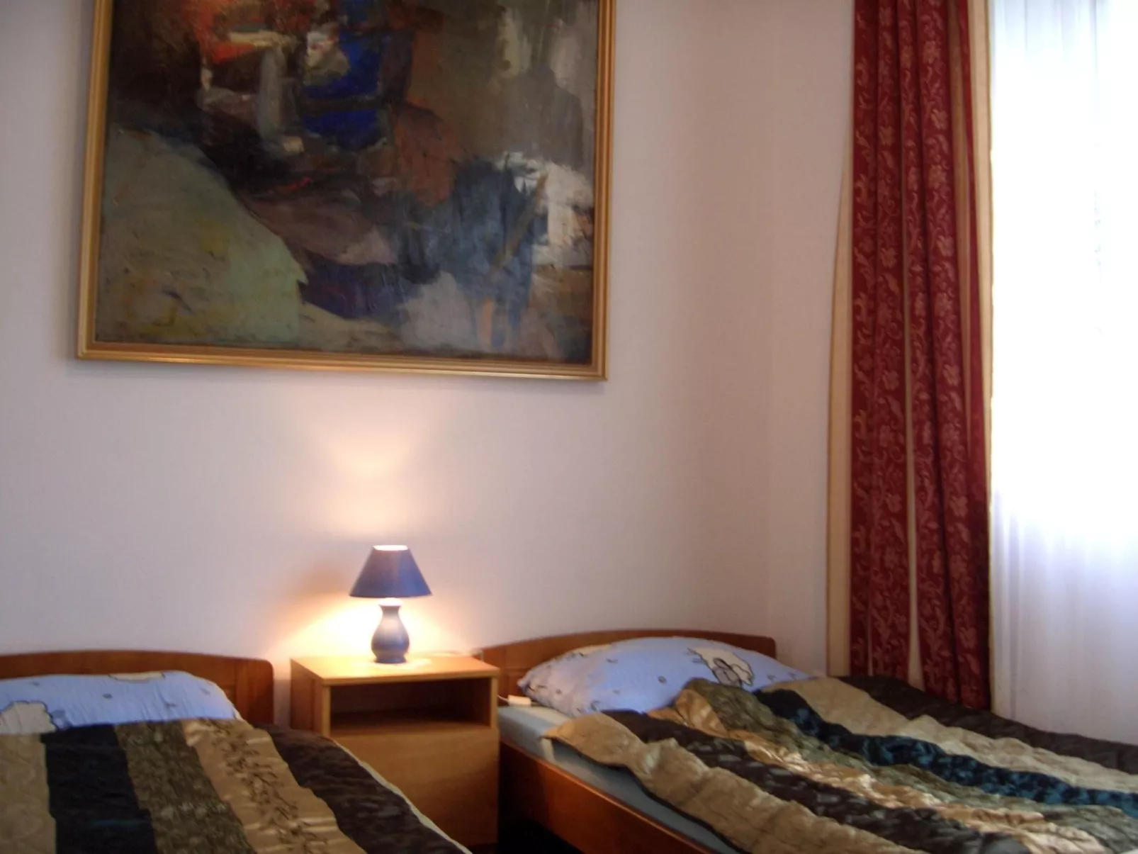 Kleines Appartement für 2 Personen mit Gartenblick