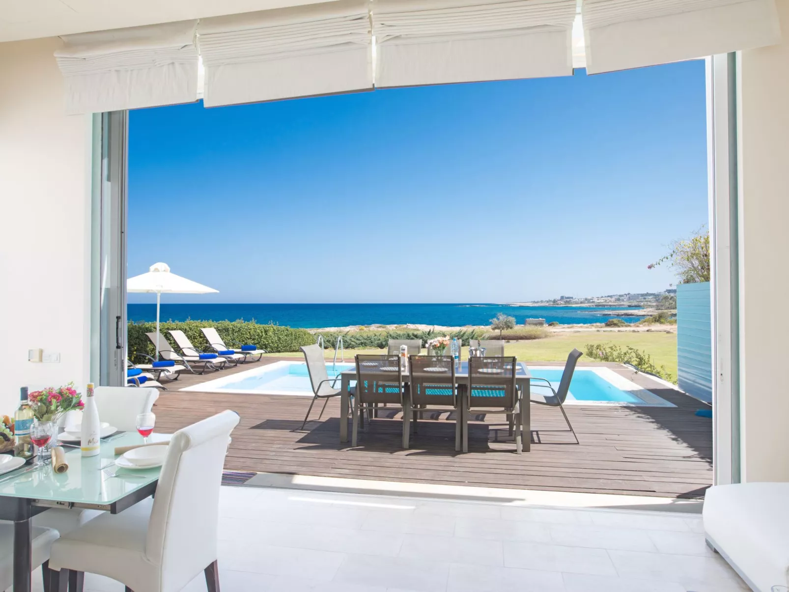 Haus in Protaras mit Pool und Meerblick