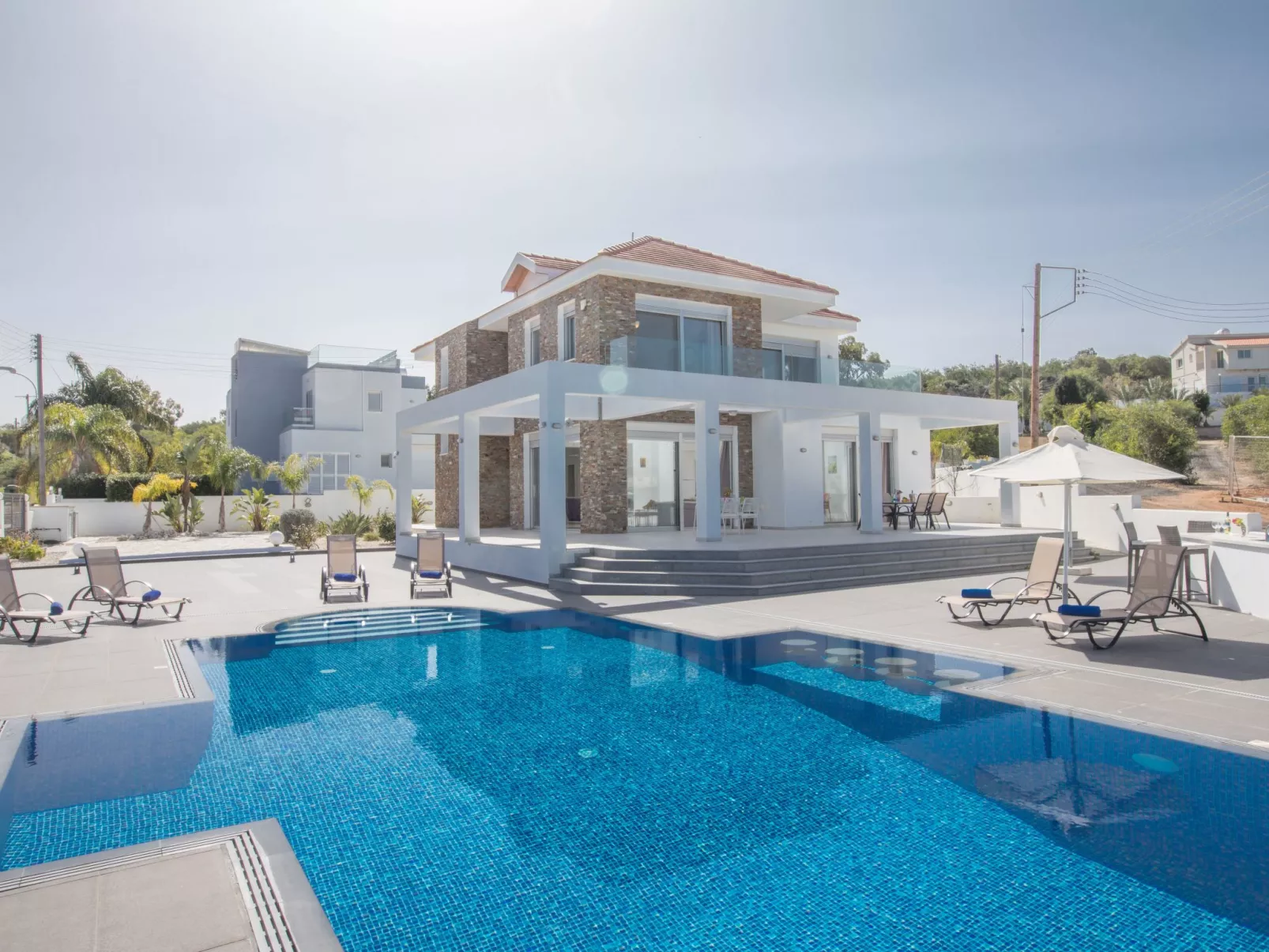5 Schlafzimmer Privater Pool in Protaras Zentrum