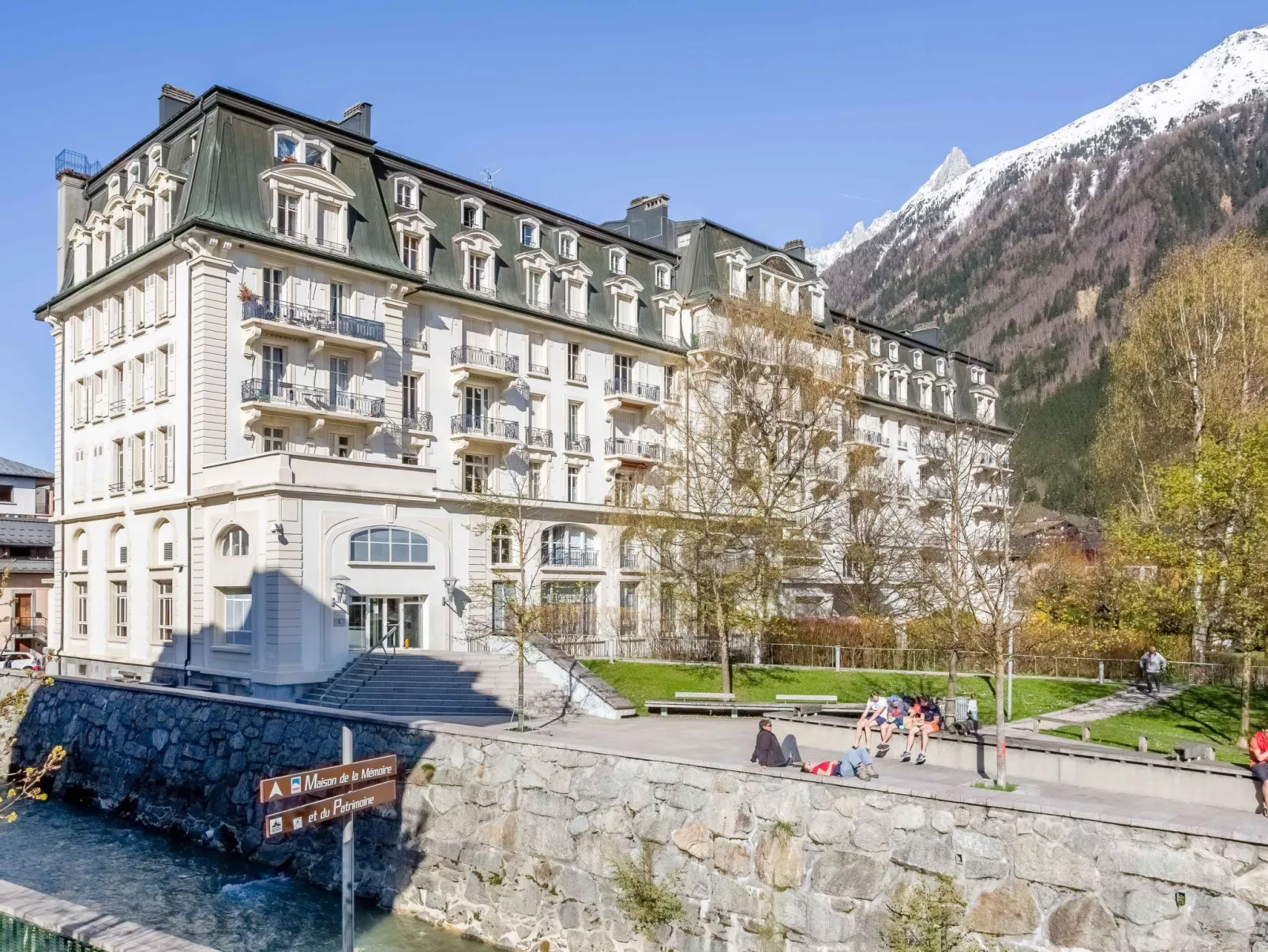 Wohnung in Chamonix Centre-Ville und Bergblick