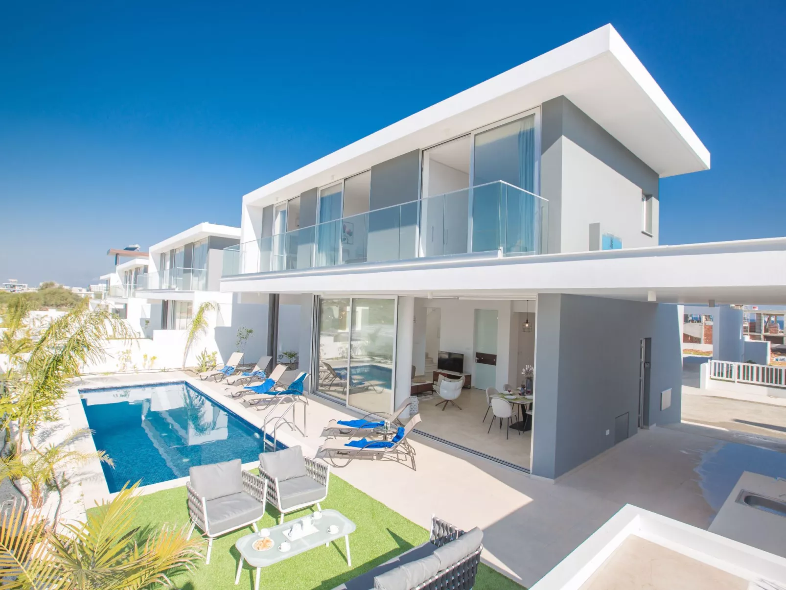 3-Schlafzimmer-Villa mit privatem Pool im Zentrum